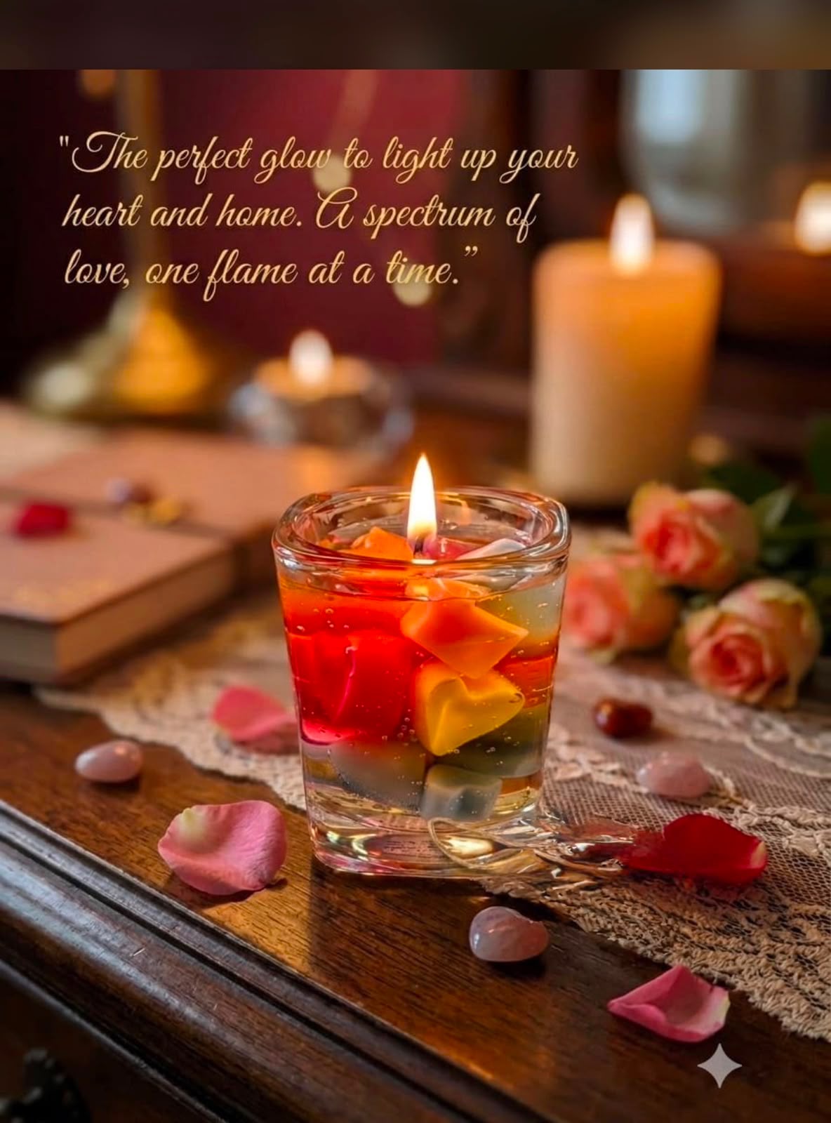 Rose Glow Ambience Candle